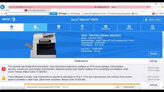 Xerox® AltaLink® C8070 Family Logging into Administrator Mode [upl. by Alacim]