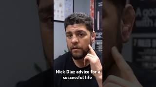 Nick Diaz gives crucial life advice ufc [upl. by Airdnoed]