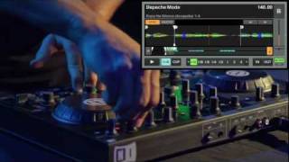 TRAKTOR KONTROL S2 Ean Golden Depeche Mode Live Remix  Native Instruments [upl. by Lothaire]