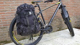 How to attach a backpack to a bicycle [upl. by Tivad419]