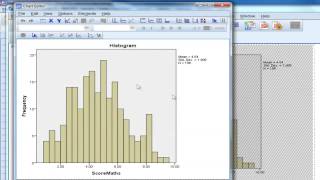 SPSS tutoriel Tests Normalité et Homogenéité variances [upl. by Gipson]