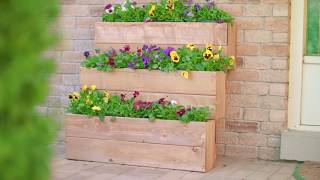 HOW TO BUILD A 3TIER PLANTER BOX [upl. by Kelila]