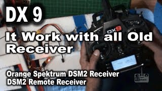 Dx9 Binding And It Work With Orange Receiver amp DSM2 Receiver [upl. by Kapeed]