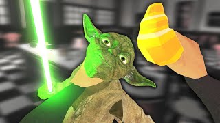 Yoda Ruined Everything So I Humiliated Him With A Croissant  Blade And Sorcery VR [upl. by Ahsier703]