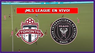 🔴 TORONTO FC vs INTER MIAMI EN VIVO ⚽ JUEGA LIONEL MESSI POR MLS LEAGUE ⚽ LA SECTA DEPORTIVA [upl. by Lepper]