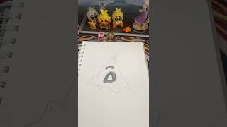 Sandygast drawing from Pokémon Halloween episode 184 [upl. by Nogam]