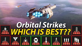 Ranking ALL 11 Orbital Stratagems Which is Best  Orbital Tier List  Helldivers 2 [upl. by Gayle455]