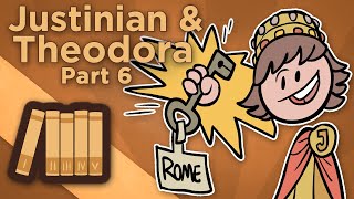 Byzantine Empire Justinian and Theodora  Fighting for Rome  Extra History  Part 6 [upl. by Tasha]