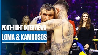 Vasiliy Lomachenko And George Kambosos Share Their Thoughts PostFight [upl. by Luigi542]