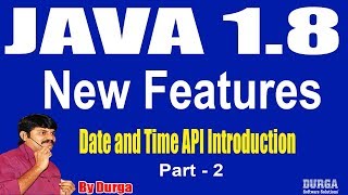 Java 18 Version New Features Session  37Date and Time API Introduction Part2 by Durga Sir [upl. by Lindi]