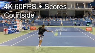 Epic NextGen Night Match Felix AugerAliassime vs Jannik Sinner  2022 Western amp Southern Open [upl. by Conner]