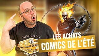 LES ACHATS COMICS DE L ÉTÉ [upl. by Stoffel]