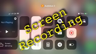 Screen Recording στο iPhone Εγγραφή Οθόνης  Ep26 [upl. by Regen244]