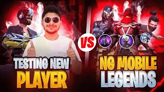 OMG❓😰 Testing One Player Against 😦 3 NG Legends  To Join Ng Guild 😎 NonstopGaming [upl. by Anneirb]