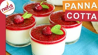 Dünyanın En Hafif Tatlısı PANNA COTTA [upl. by Nnayt]