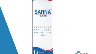 Sarna Emollient Lotion For Dry Skin  ClickOnCare [upl. by Lai]