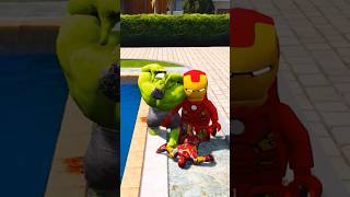 GTAV Thanos killed ironman 😭 shorts gta5 ironman marvel gta shortsfeed [upl. by Fontes]