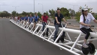 Meet the Worlds Longest Bicycle [upl. by Nylecaj]