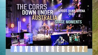 Adventurebeatz I The Corrs Down Under Stage Moments I Highlights Qudos Bank Arena I Sydney Australia [upl. by Abbie]