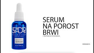 SERUM NA POROST BRWI  STOSOWANIE [upl. by Converse]