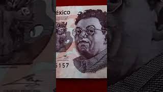 500 Pesos MEXICO billete RADAR [upl. by Arykat724]