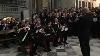 Fanfara e Coro della Scuola Marescialli Carabinieri di Firenze  Panis Angelicus [upl. by Anivel]