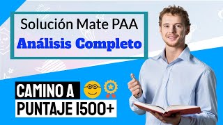 Guía PAA Matemáticas Resuelta 💯  Guía PAA 2024 Tec de Monterrey ITESM UDG BUAP ITAM [upl. by Suedaht]