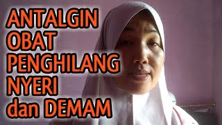 Obat antalgin untuk sakit gigi dan demam [upl. by Lallage372]