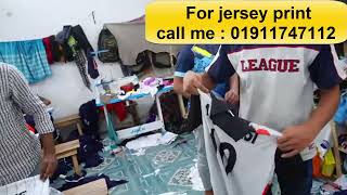 All kinds of jersey print  250tk 📞 01911747112 [upl. by Annoved45]