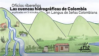 Las cuencas hidrográficas de Colombia explicadas en 5 minutos en LSC [upl. by Oznol]