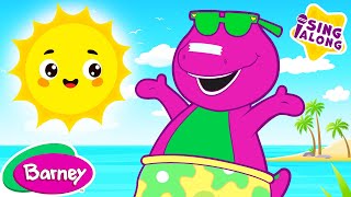 Mr Sun Sun Mister Golden Sun  Barney Nursery Rhymes and Kids Songs [upl. by Mariand954]