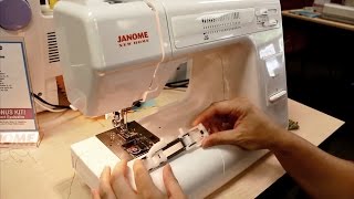 Using the 1 Step Buttonhole Feature on the Janome HD3000 [upl. by Siramaj689]