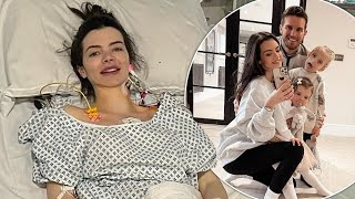 Gaz Beadles wife Emma McVey rushed to hospital five months after heart surgery [upl. by Eramal281]