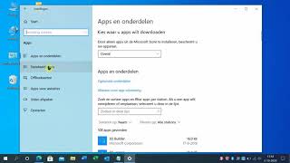 W100018 Microsoft Edge instellen als standaard webbrowser in Windows 10 [upl. by Baniez]