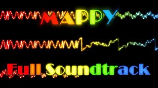 Mappy  Full Soundtrack Arcade Oscilloscope View [upl. by Nerb]