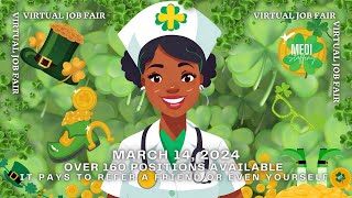 Medi Staffing Job Fair  March 2024 [upl. by Aicil]