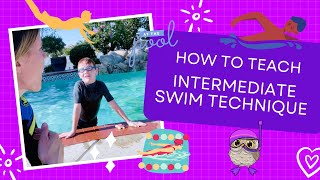 How to Teach Intermediate Swim Technique  Regal Swim [upl. by Leiru]