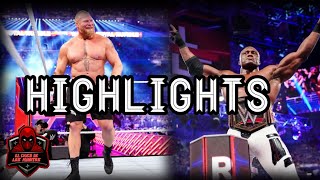 Brock Lesnar Returns And Destroys Bobby Lashley  WWE Raw 101022 Full Segment [upl. by Acire]