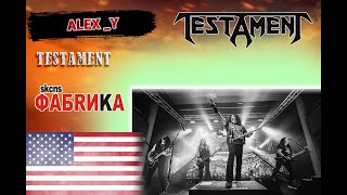 Testament  Live in SKCNS Fabrika Novi Sad25072024 [upl. by Inus302]