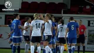 ENGLAND VS ITALY 20 Goals and highlights from Womens Cyprus Cup Tournament courtesy of the BBC [upl. by Oirasan]