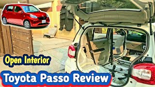 Toyota Passo japan Car Full Open Internet Review  Passo 2017 model review in pakistan [upl. by Jae548]