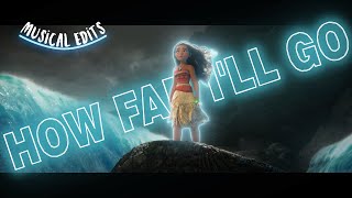 How Far Ill Go Song Lyrics  Moana [upl. by Mckenzie]