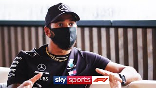 Hamilton speaks passionately on diversity amp equality in F1  Martin Brundle meets Lewis Hamilton [upl. by Hoag]