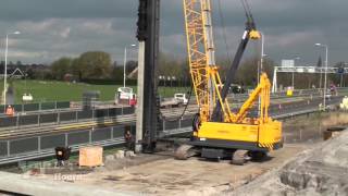 All new Heijmans KOBELCO BME800G Crawler Crane Westfrisiaweg [upl. by Jammal]