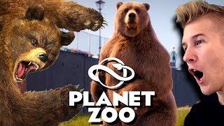 Trying to make an army of bears so I can sell them to Poland Planet Zoo [upl. by Kermit359]