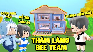 MEOWPEO DẪN THÀNH VIÊN MỚI THAM QUAN LÀNG BEE TEAM CÙNG MẶP DORAM TRONG MINI WORLD [upl. by Ynnattirb]