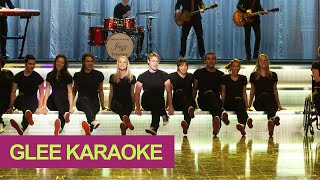 Footloose  Glee Karaoke Version [upl. by Anahpos]