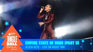 Alicia Keys  Empire State Of Mind Part II Live at Capitals Jingle Bell Ball 2023  Capital [upl. by Amalburga]