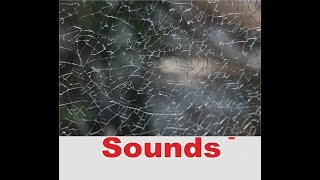 Glass Shattering Sound Effects  Breaking Glass SFX [upl. by Asreht455]