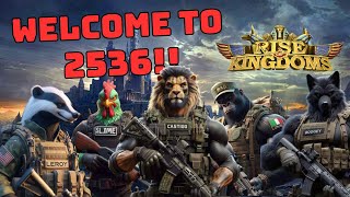 RISE OF KINGDOMS  WELCOME TO 2536 [upl. by Pinette]